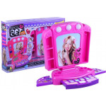 Kozmetická sada so zrkadlom - ružová